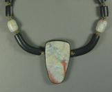 Jan Geisen handmade polymer clay jewelry - necklace N8007