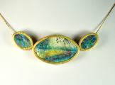 Jan Geisen handmade polymer clay jewelry - necklace