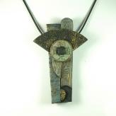 Jan Geisen handmade polymer clay jewelry - necklace