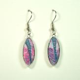 Jan Geisen handmade polymer clay earrings