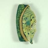 Jan Geisen handmade polymer clay brooch B9008