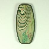 Jan Geisen polymer clay jewelry brooch B9013