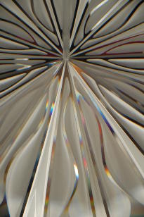 Jan Geisen photography - Christopher Ries Bouquet of Light crystal sculpture