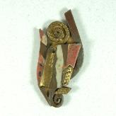 Jan Geisen handmade polymer clay jewelry - brooch B8023