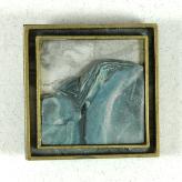 Jan Geisen handmade polymer clay jewelry - brooch B8039