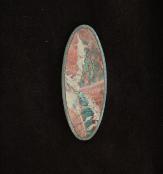 Jan Geisen handmade polymer clay jewelry - brooch B27014