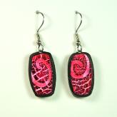 Jan Geisen handmade polymer clay jewelry - earrings E10-10