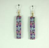 Jan Geisen handmade polymer clay jewelry - earrings E8008