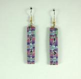 Jan Geisen handmade polymer clay jewelry - earrings E8008