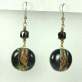 Jan Geisen handmade polymer clay jewelry - earrings E8032