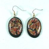 Jan Geisen handmade polymer clay jewelry - earrings E8034