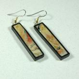 Jan Geisen handmade polymer clay jewelry - earrings E8055