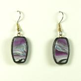 Jan Geisen handmade polymer clay jewelry - earrings E8063