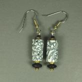 Jan Geisen handmade polymer clay jewelry - earrings E8096