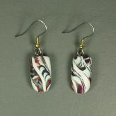 Jan Geisen handmade polymer clay jewelry - earrings E8097