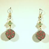 Jan Geisen handmade polymer clay jewelry - earrings E27030