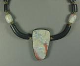 Jan Geisen handmade polymer clay jewelry - necklace N8007