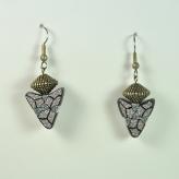 Jan Geisen handmade polymer clay jewelry - earrings E8099